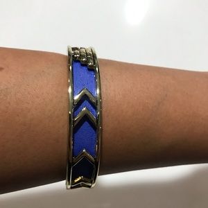 House of Harlow Blue Aztec Bracelet